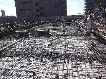 工場でのコンクリート工事施工事例