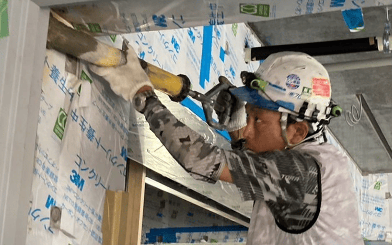 大型物流倉庫 土間コンクリート工事